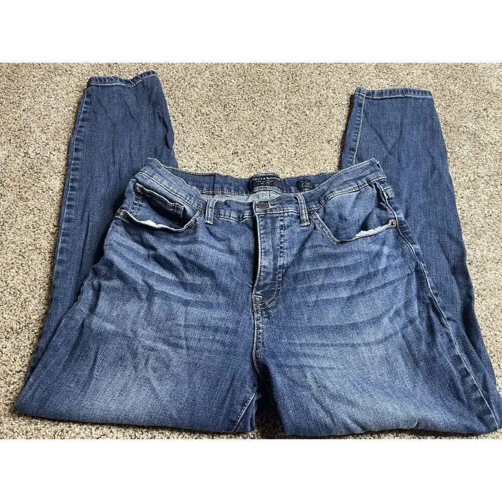 Lucky Brand Skinny Jeans Womens Size 10 / 30 Blue Mid Rise Ava Ankle